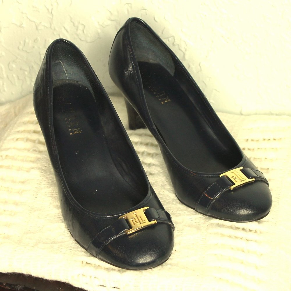 Vintage Lauren by Ralph Lauren Navy Pumps
